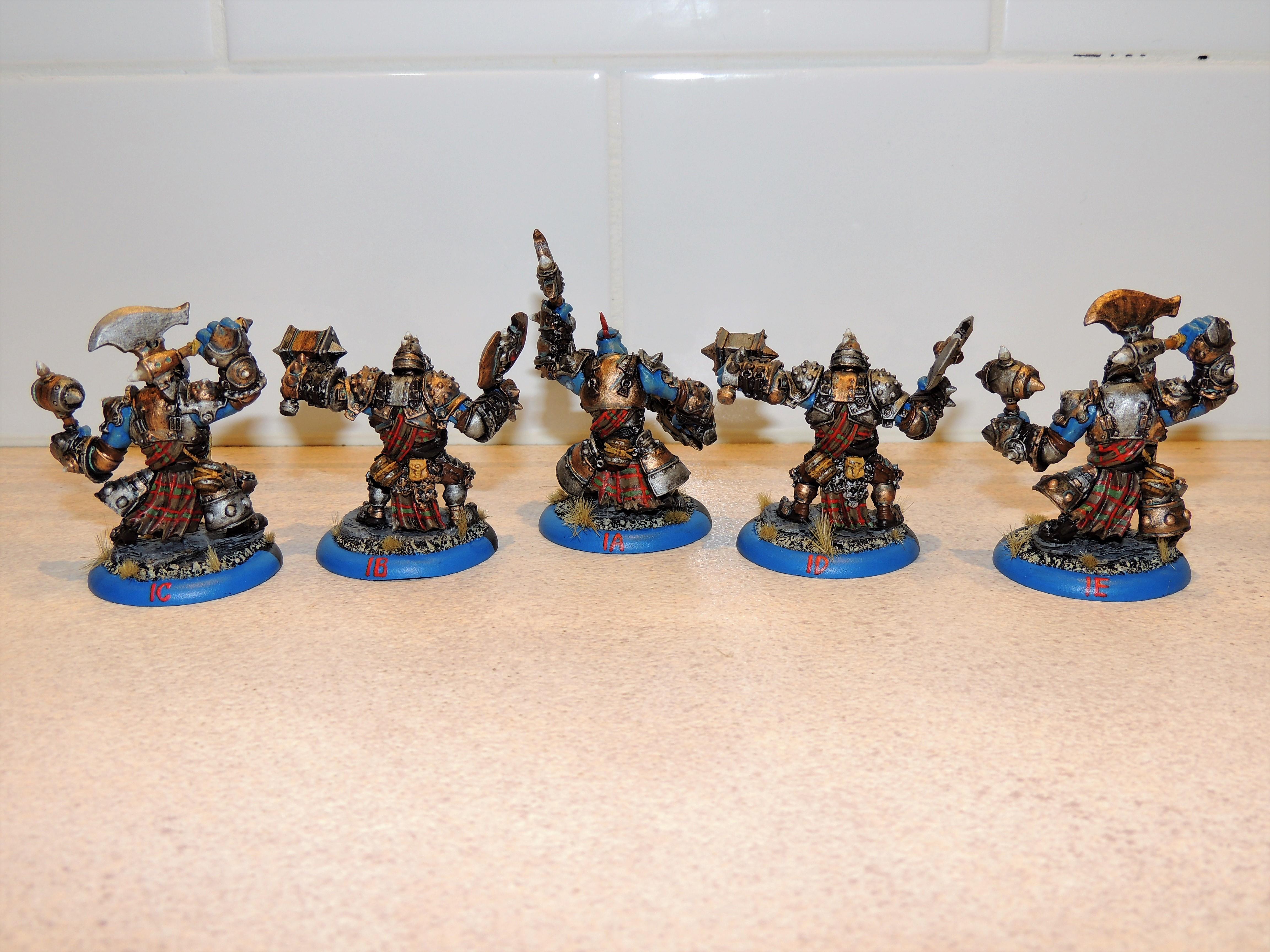 Kit WarMachine Soulhunters - Privateer Press - 5 Figurines (3+2) - Occasion